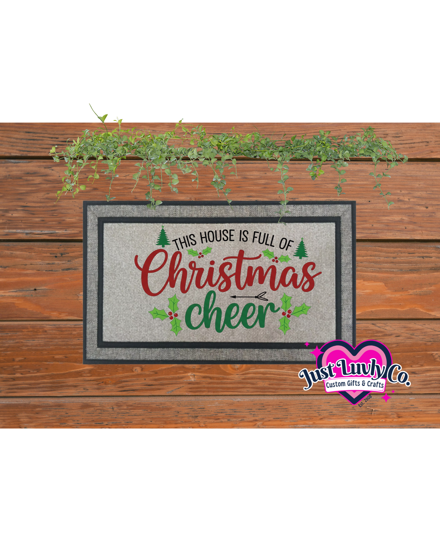 Christmas Cheer Doormat