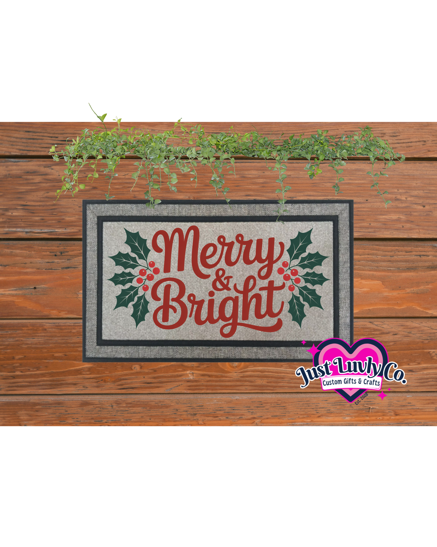 Merry & Bright Doormat