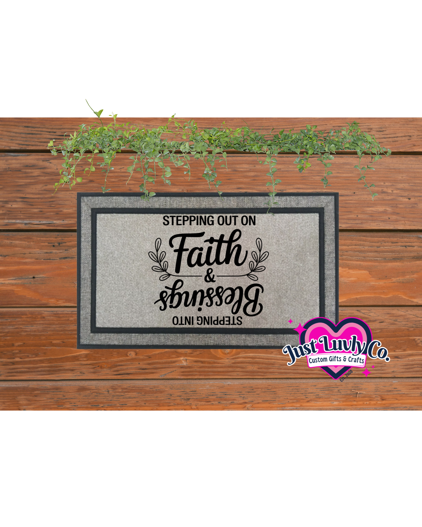 Faith and Blessings Doormat