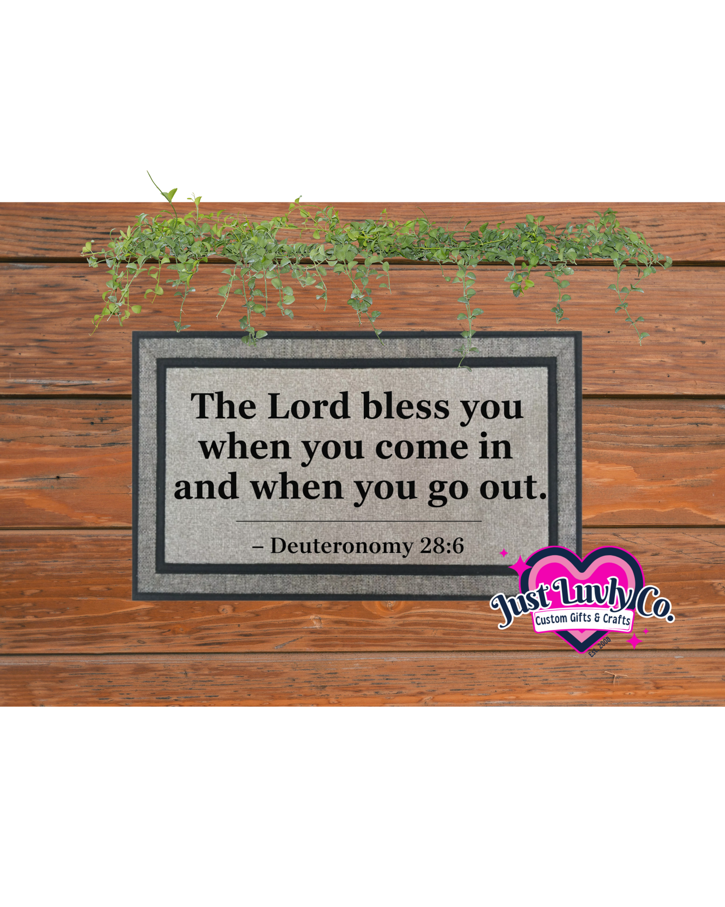 Deutronomy 26:6 Doormat
