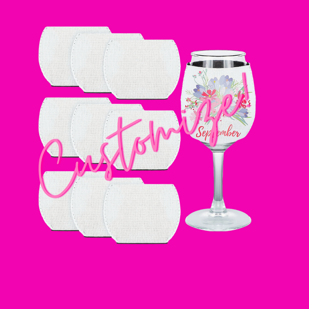 Custom Wine Koozie