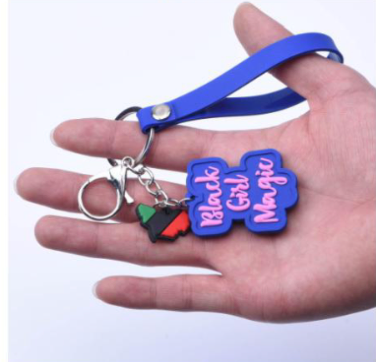 Black Girl Magic #3 Keychain