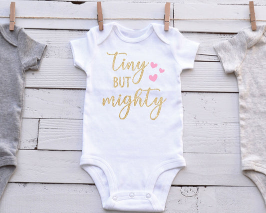 Tiny but Mighty Onesie (Customizable)