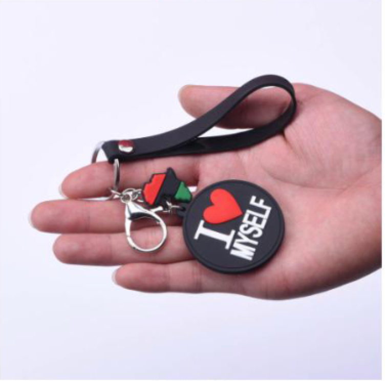 I Love Myself Keychain