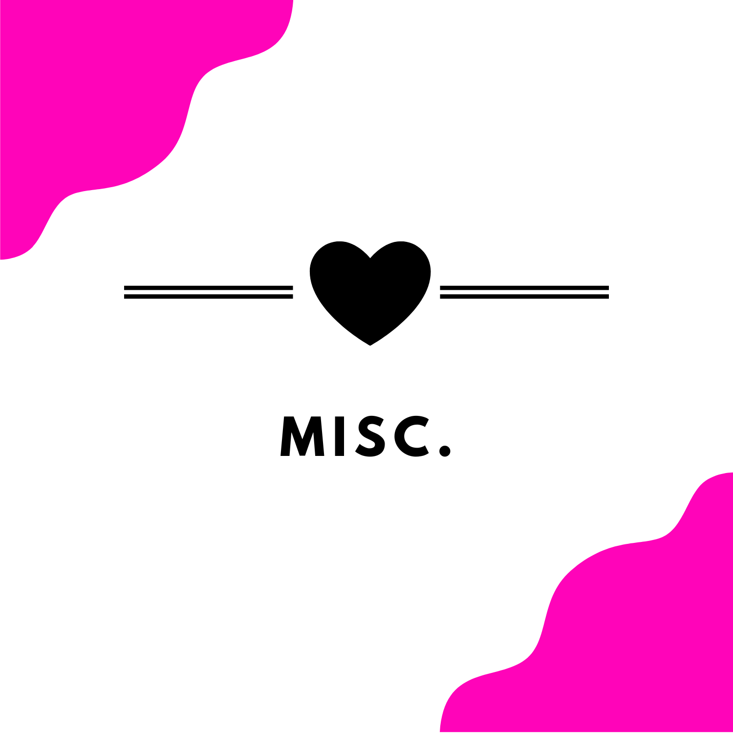 Miscellaneous