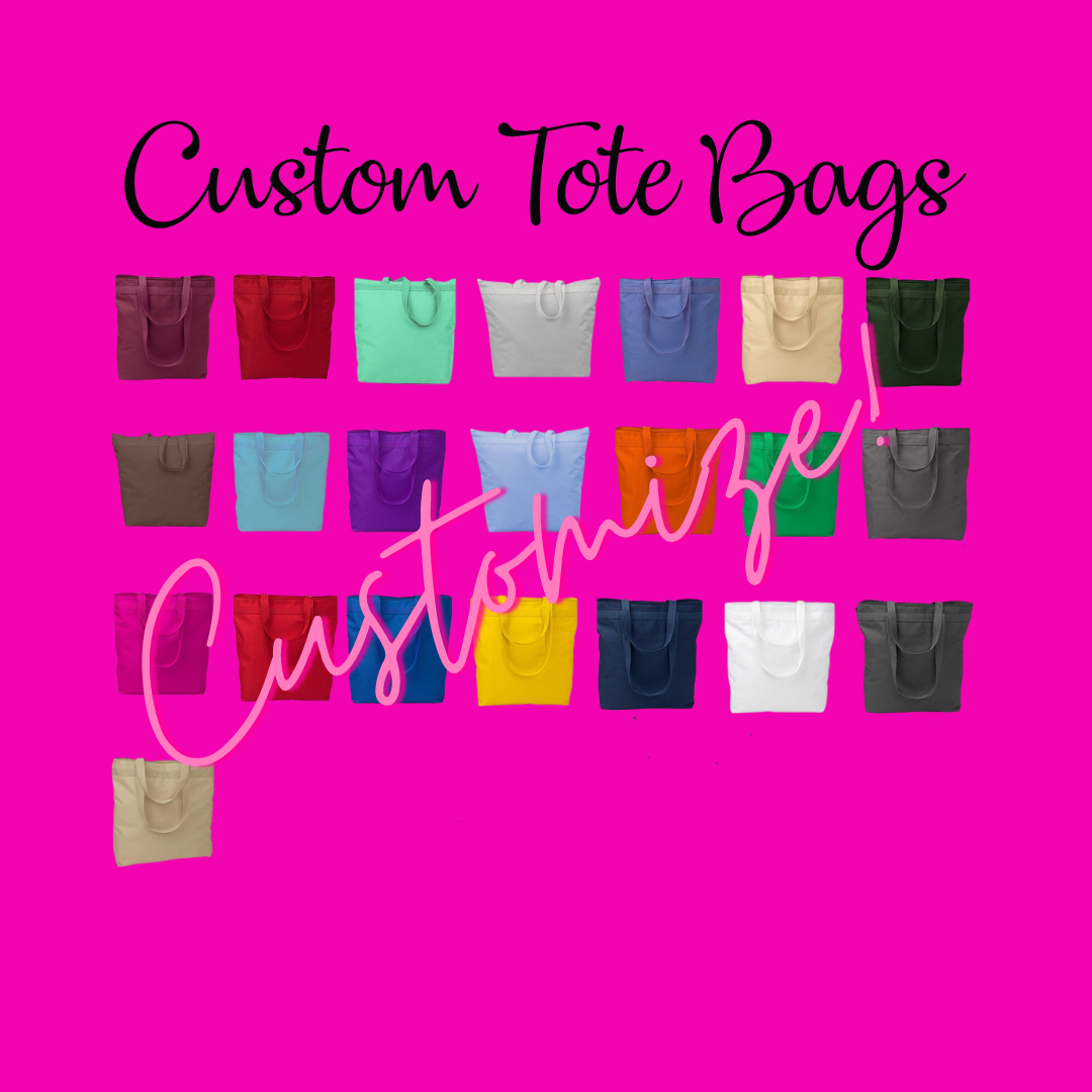 Custom Tote bag (zipper)