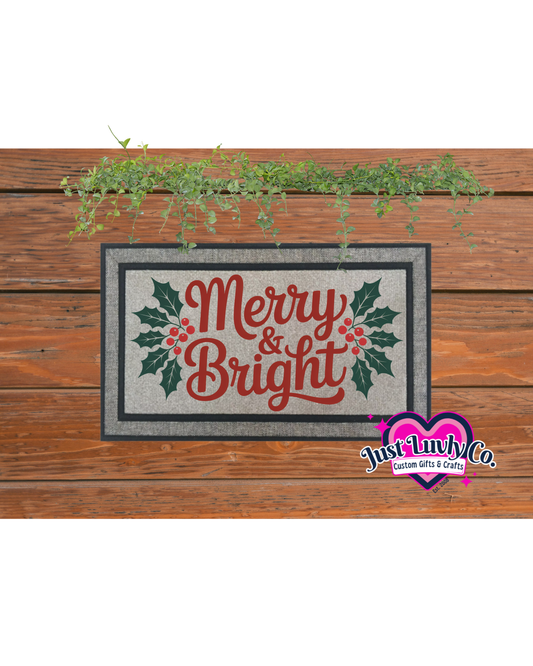 Merry & Bright Doormat
