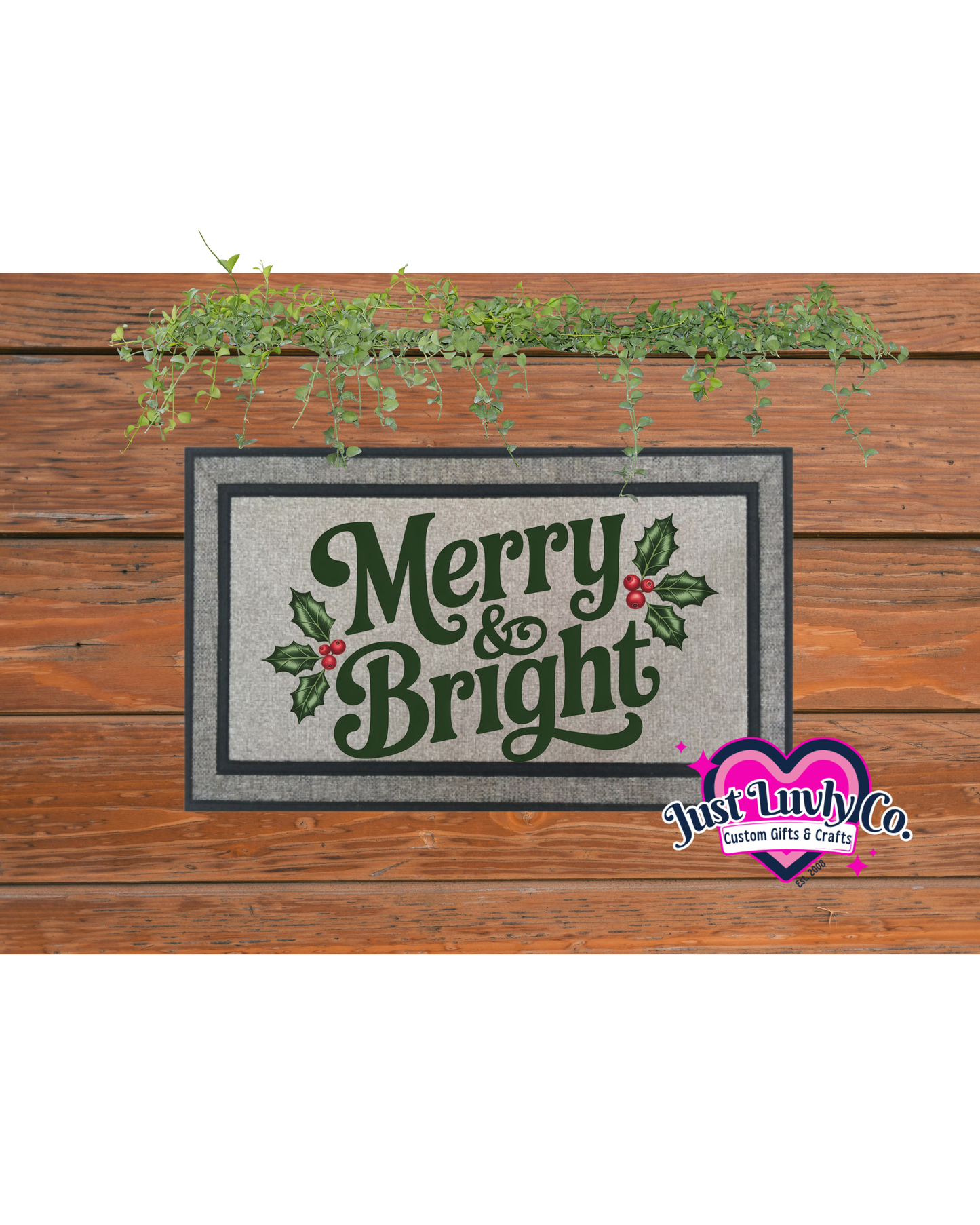 Merry & Bright Doormat