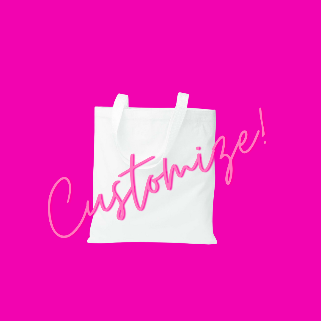 Custom Tote bag (No Zipper)