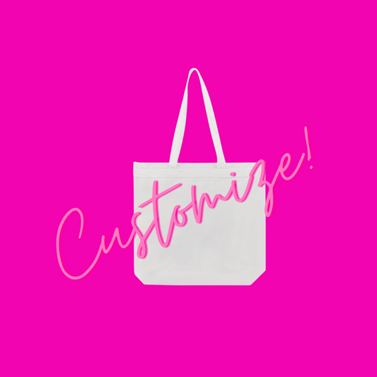 Custom Tote bag (zipper)