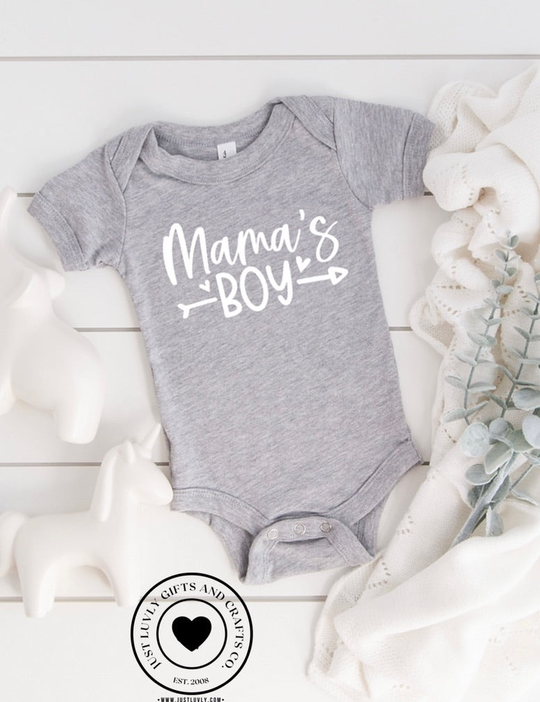 Mama's Boy Onesie