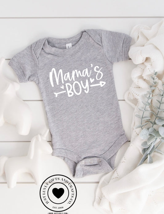 Mama's Boy Onesie