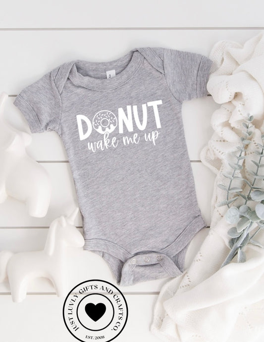Donut Wake Me Up Onesie
