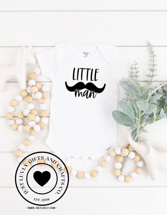 Little Man Onesie