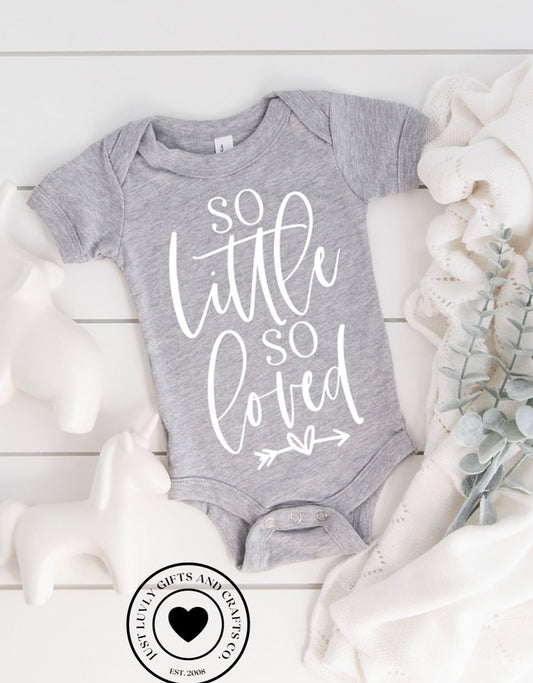 So Little So Loved Onesie